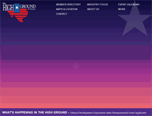 Tablet Screenshot of highground.org